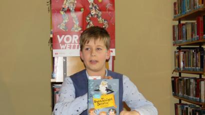 Bild: ubb
Felix Schmidkonz aus Tirschenreuth gewinnt den Vorlesewettbewerb.