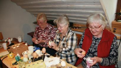 Bild: wro
Mit einem Haferl Kaffee an der Seite ging das arbeiten nochmal so leicht von der Hand.