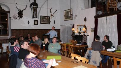 Bild: rpp
Die Kaibitzer waren gespannt, welche Ergebnisse die Fragebogenauswertung hervorbringt.