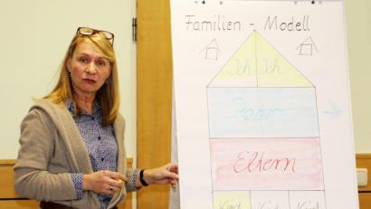 Bild: njn
Referentin Angelika Kasseckert sprach zum Thema "Gelingende Beziehungen."