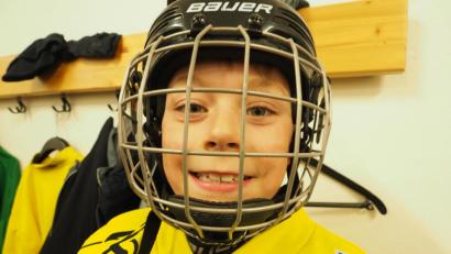 Bild: ref
Mit Begeisterung dabei: Die Nachwuchscracks des ERSC Amberg.