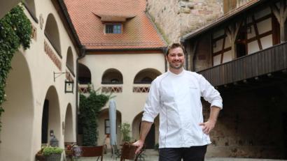 Bild: Gerhard Götz
Der Vorgänger Thomas Kellermann hatte den zweiten Stern für das "Kastell" auf Burg Wernberg geholt. Nachfolger Robert Morgan (Bild) ging leer aus.