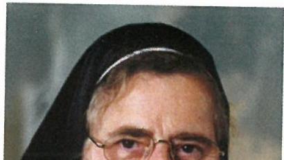 Archivbild: hm
Schwester Silvana bleibt in Pfreimd in guter Erinnerung.