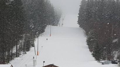 Archivbild: Dobmayer
Alles pulvrig weiß: Die Pistenbedingungen auf dem Fahrenberg waren seit Langem nicht mehr so gut wie in dieser Saison.