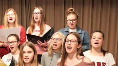 Bild: myd
Singen macht gute Laune.