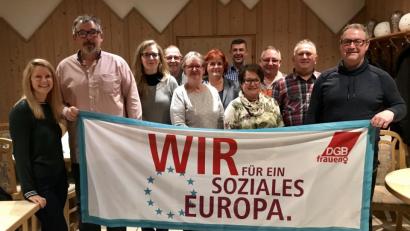 Bild: exb
Im EU-Parlament geht es auch um die Frauenrechte. Darauf macht die Kreisgruppe Schwandorf des Deutschen Gewerkschaftsbundes am 8. März aufmerksam.