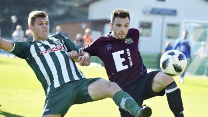 Bild: Ziegler
Auf in den Kampf: Daniel Gömmel (rechts) und die DJK Ammerthal sind gerüstet für die Restsaison in der Bayernliga Nord.