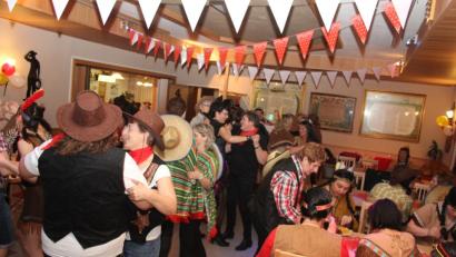 Bild: frd
Die Tanzfläche des „Greber Saloons“ war immer gut gefüllt.