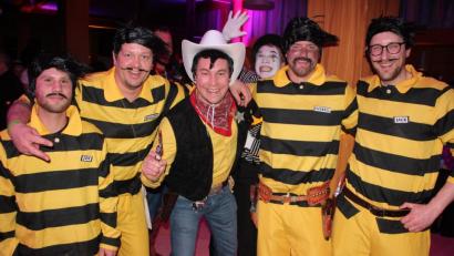 Bild: kro
Beim Lumpenball lieferten sich Lucky Luke und die Daltons keine heißen Verfolgungsjagden.
