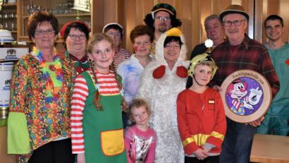 Bild: rgr
Beim Faschingsschießen der Schützengesellschaft "Falkenhorst" kamen viele maskiert.