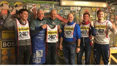 Bild: exb
Die Staffel des SC Monte Kaolino Hirschau (von links): Leopold Heckmann, Veiko Hille, Dieter Heckmann, Johannes Heckmann, Norbert Gebel und Hubert Heckmann.