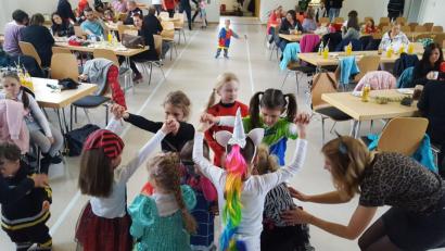 Bild: gz
Ein tolles Programm erwartete die Kinder beim SPD-Kinderfasching.