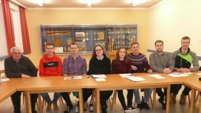 Bild: amö
Pfarrer Eugen Wismeth (links) lobte die engagierte Arbeit des jungen Führungsteams.