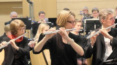 Bild: ohr
Die einzelnen Instrumenten- Gruppen brillierten durch präzises Zusammenspiel.