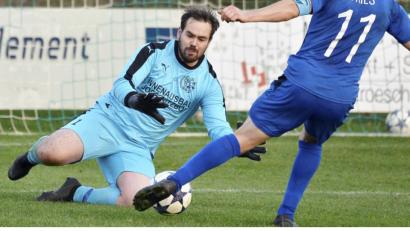 Bild: Ziegler
Gebenbachs Stammtorhüter Michael Nitzbon (Bild) fällt womöglich aus, für ihn könnte Davide Damiano nachrücken.