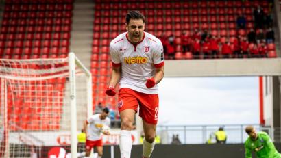 Bild: Jahn Regensburg
Al Ghaddioui bringt den SSV Jahn in Führung.