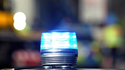 Bild: Stefan Puchner
Das Blaulicht eines Streifenwagens der Polizei.