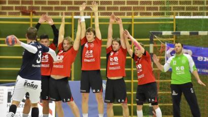 Archivbild: zg
Die Handballer des HC Sulzbach streckten sich vergeblich. In Mainburg verloren sie mit 27:29.