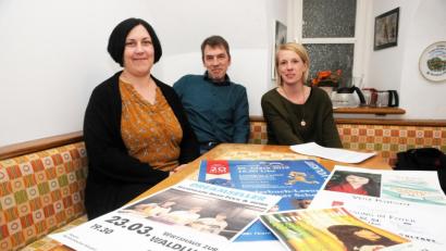 Bild: ge
Neuer Vorstand, mehr Streuung: Von links Kathrin Gradl, Ralf Volkert und Cynthia Stephan.