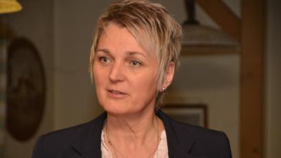 Bild: dob
Petra Hager von der Sozialversicherung für Landwirtschaft, Forsten und Gartenbau ist die Sicherheit der Landwirte ein Herzensanliegen.