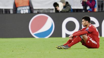 Bild: agentur_dpa
Die Bayern (im Bild Serge Gnabry) sind hart auf dem Boden der Tatsachen gelandet.