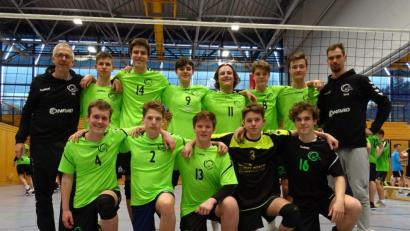 Bild: gsp
Das U18-Team des VC Amberg will zur Deutschen Meisterschaft.