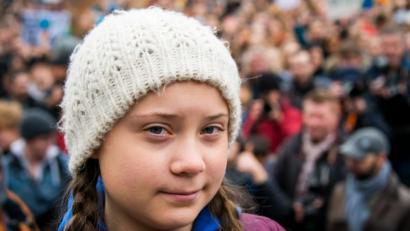 Bild: Daniel Bockwoldt
Greta Thunberg, Klimaaktivistin aus Schweden. Foto: Daniel Bockwoldt/Archiv