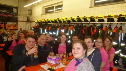 Bild: bk
Das Kaltenbrunner Feuerwehrhaus ist auch für Partys geeignet