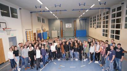 Bild: fvo
Kirwaleit als Tanzlehrer - Waldthurner, Woppenriether und Burkhardsriether (von links)