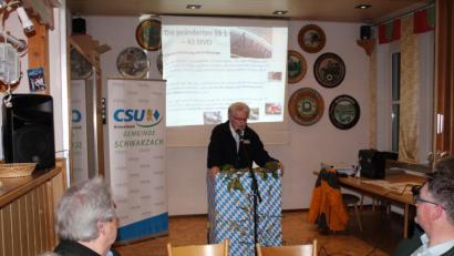 Bild: ral
Anton Hermann referierte über aktuelle Verkehrsfragen