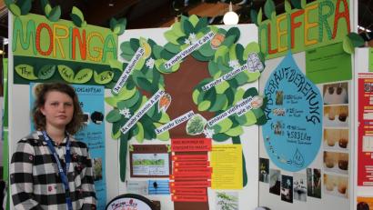 Bild: jzk
Für diesen tollen Infostand bekam Sophie Krauß einen Sonderpreis.