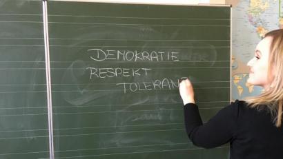 Bild: roa
Respekt-Coach an der Luitpoldschule: Sinah Mönch.