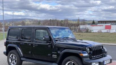 Bild: Michael Ascherl
Stattliche Erscheinung: Jeep Wrangler Unlimited Sahara mit 200-PS-Diesel-Motor.
