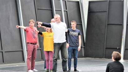 Bild: stg
Emotionen ohne Worte müssen die Talente aus der Region auf die Bühne bringen