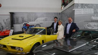 Bild: gis
Familie Eckert in der Ausstellung.