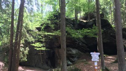 Bild: exb
Ein neuer Wanderweg zum Ringelfelsen wird diesen Freitag eröffnet.