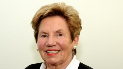 Bild: Stephan Huber
Ingrid Kurz ist auch mit 75 Jahren noch leidenschaftlich an der Politik interessiert.