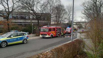 Bild: Alexander Alt
Großeinsatz für die Rettungskräfte in Wunsiedel. Bild: Alexander Alt