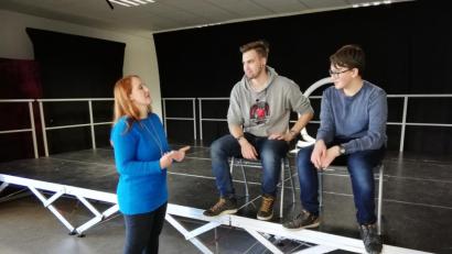 Bild: exb
Christina Baumer am Stiftland-Gymnasium.