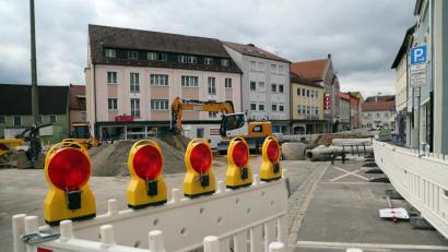 Bild: Hösamer
Der nächste Bauabschnitt der Friedrich-Ebert-Straße bis zum Wendelinplatz ist mit einem Ansatz von 1,8 Millionen Euro die größte Tiefbaumaßnahme der Stadt in diesem Jahr.