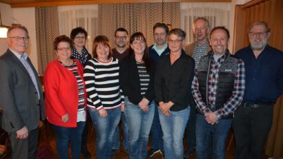 Bild: jr
Neuwahlen standen beim Pilger- und Tourismusverein Konnersreuth an. Im Bild (von links) Bürgermeister Max Bindl, Christa Wölfl, Inge Härtl, Isabella Grandi, Andreas Neumann, Vorsitzende Aurelia Haberkorn, Hermann Malzer, Barbara Wenisch, Konrad Härtl, Richard Schiedeck und Pfarrseelsorger Pater Benedikt Leitmayr.