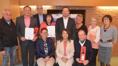 Bild: Kunz
Die SPD-Stadtmitte ehrt langjährige Mitglieder.