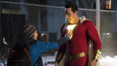 Bild: Steve Wilkie/Warner Bros./dpa
Jack Dylan Grazer (links) als Freddy Freeman und Zachary Levi als Shazam im gleichnamigen Film Steve Wilkie/Warner Bros./dpa