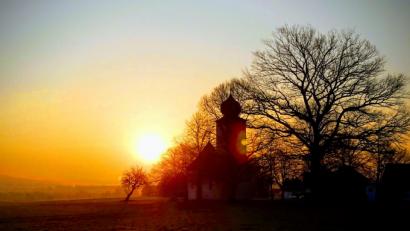 Bild: Wolfgang Wessely
Sonnenaufgang über Atzlricht.