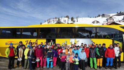 Bild: bsc
Herrliche Tage genossen die Skifahrer des TSV Friedenfels.