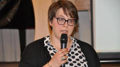 Bild: ak
Charlotte Dietrich spricht beim Kulmainer Frauenbund über den Glauben in moderner Zeit.