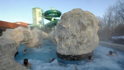 Bild: Petra Hartl
Blick in die Weidener Thermenwelt.