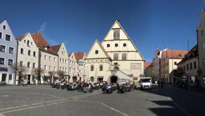 Bild: Gabi Schönberger
Der Obere Markt in Weiden.