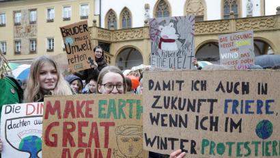 Bild: Wolfgang Steinbacher
Demo für Klimaschutz