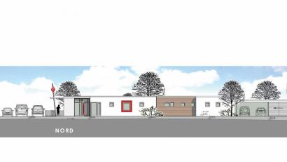 Bild: apg90 Architekten + Stadtplaner
So soll die geplante Tagespflegeeinrichtung des ARV in der Gleißenthaler Straße einmal aussehen.